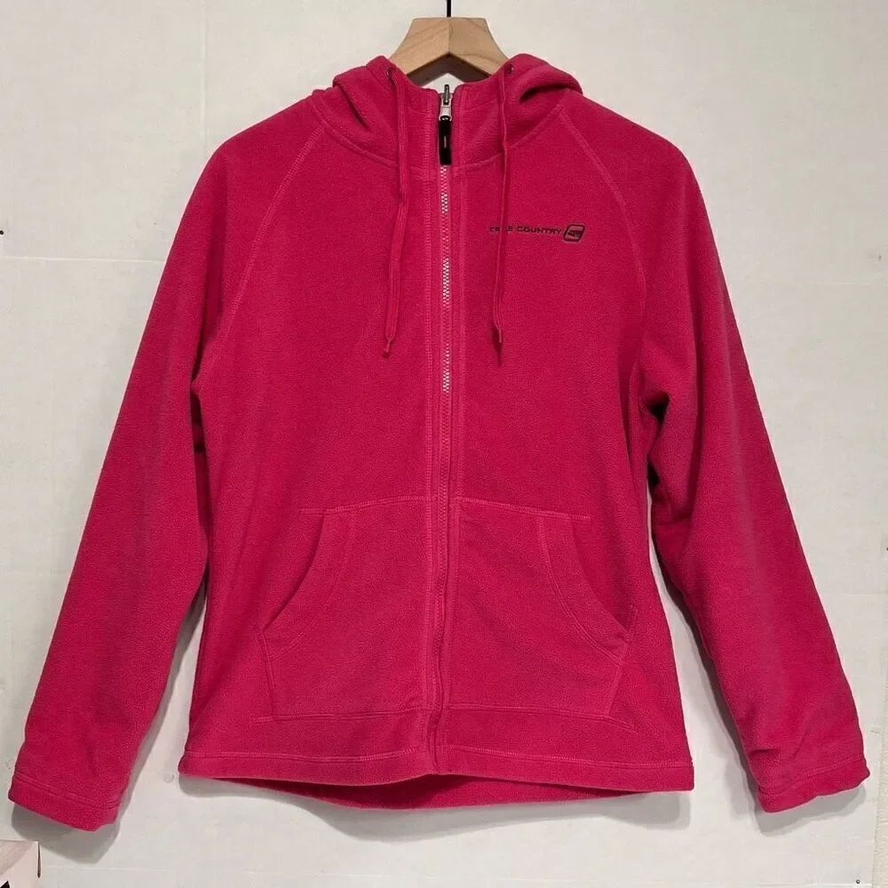 Free Country Women’s Fleece Jacket Sz L. GUC